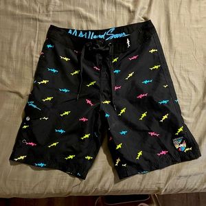 Maui and Sons swim trunks